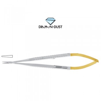 Diam-n-Dust™ Micro Needle Holder Straight Stainless Steel, 18 cm - 7"